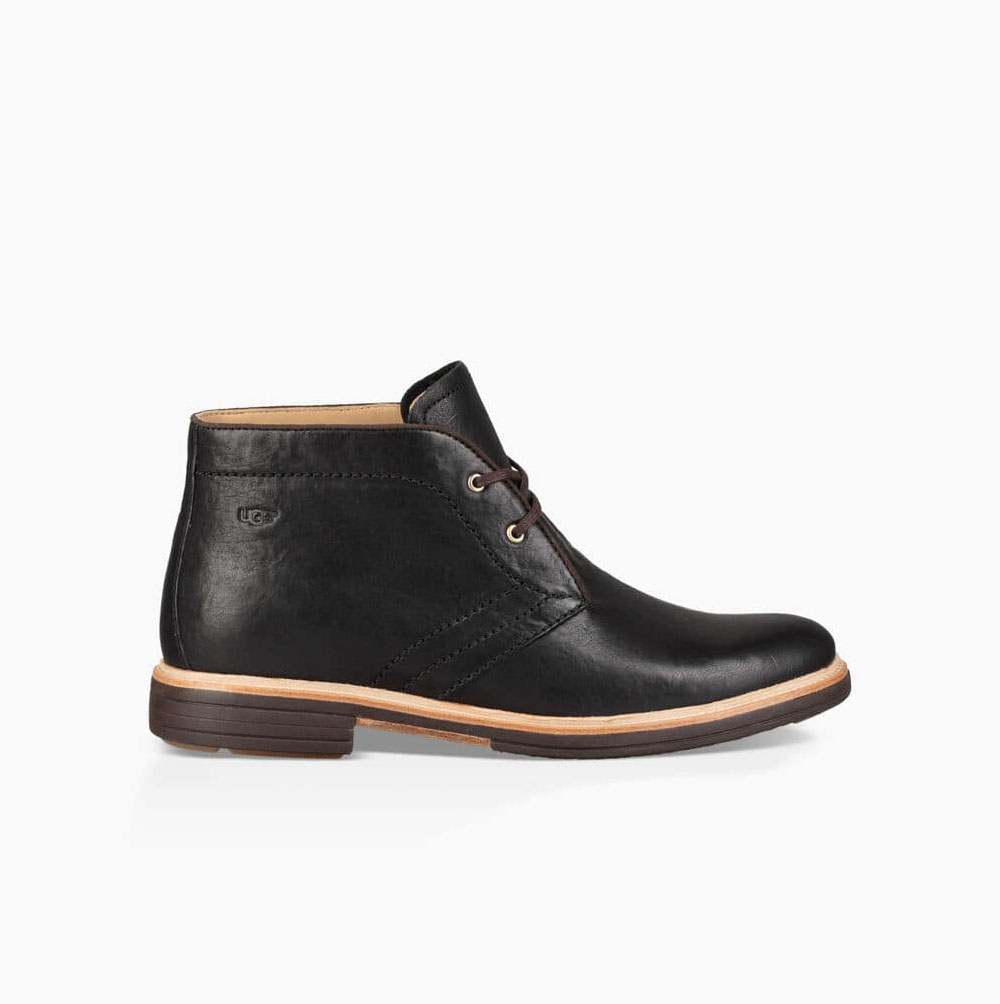 UGG Dagmann Black Boots for Men (YGDZ98640)